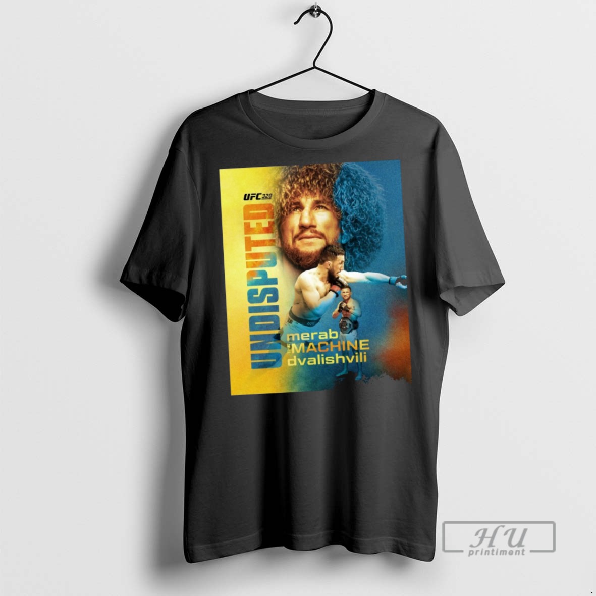 Officials Ufc 320 Merab Dvalishvili The Machine Ufc Bantamweight Champion Undisputed T Shirt Sweatshirt