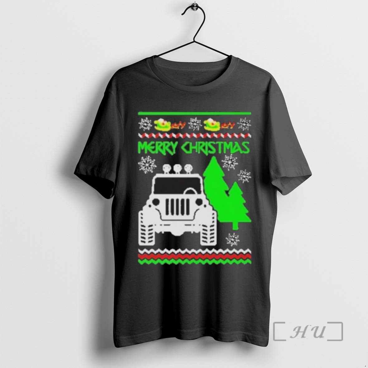 Officials Ugly Christmas Truck Crew Tee Shirt Sweater Hoodie