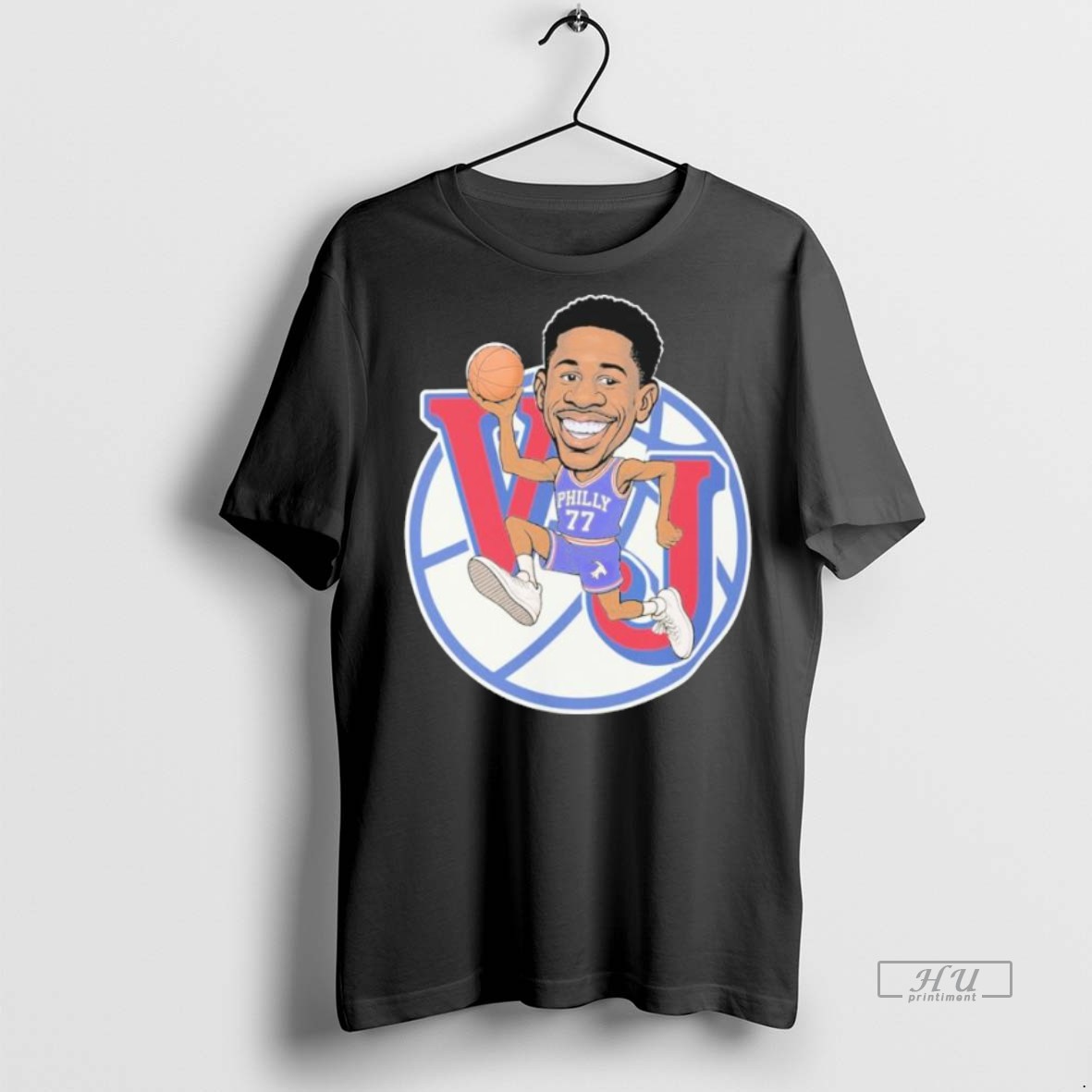 Officials Vj Edgecombe Philadelphia 76ers Vj Caricature Tee Shirt Sweater Hoodie