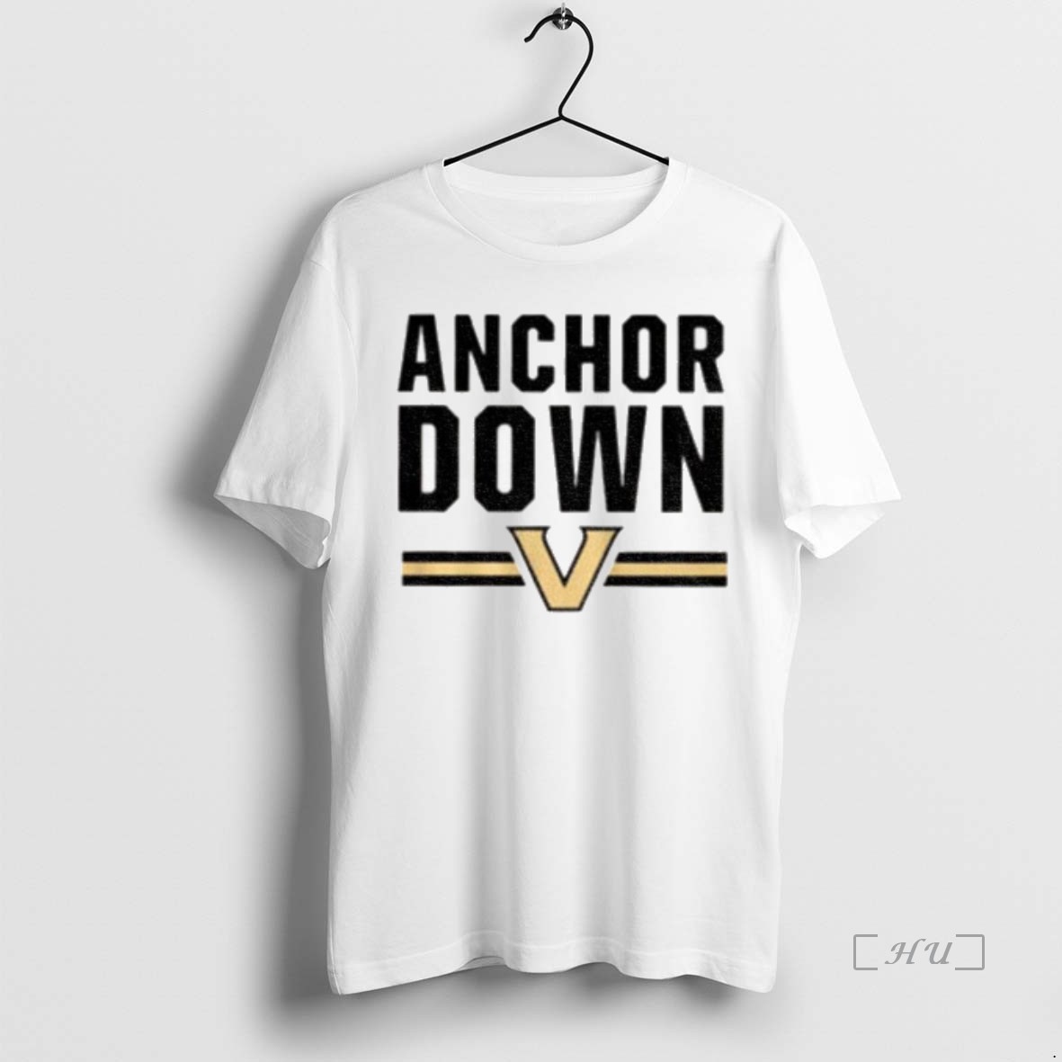 Officials Vanderbilt Commodores Anchor Down Logo T Shirt Sweater Hoodie