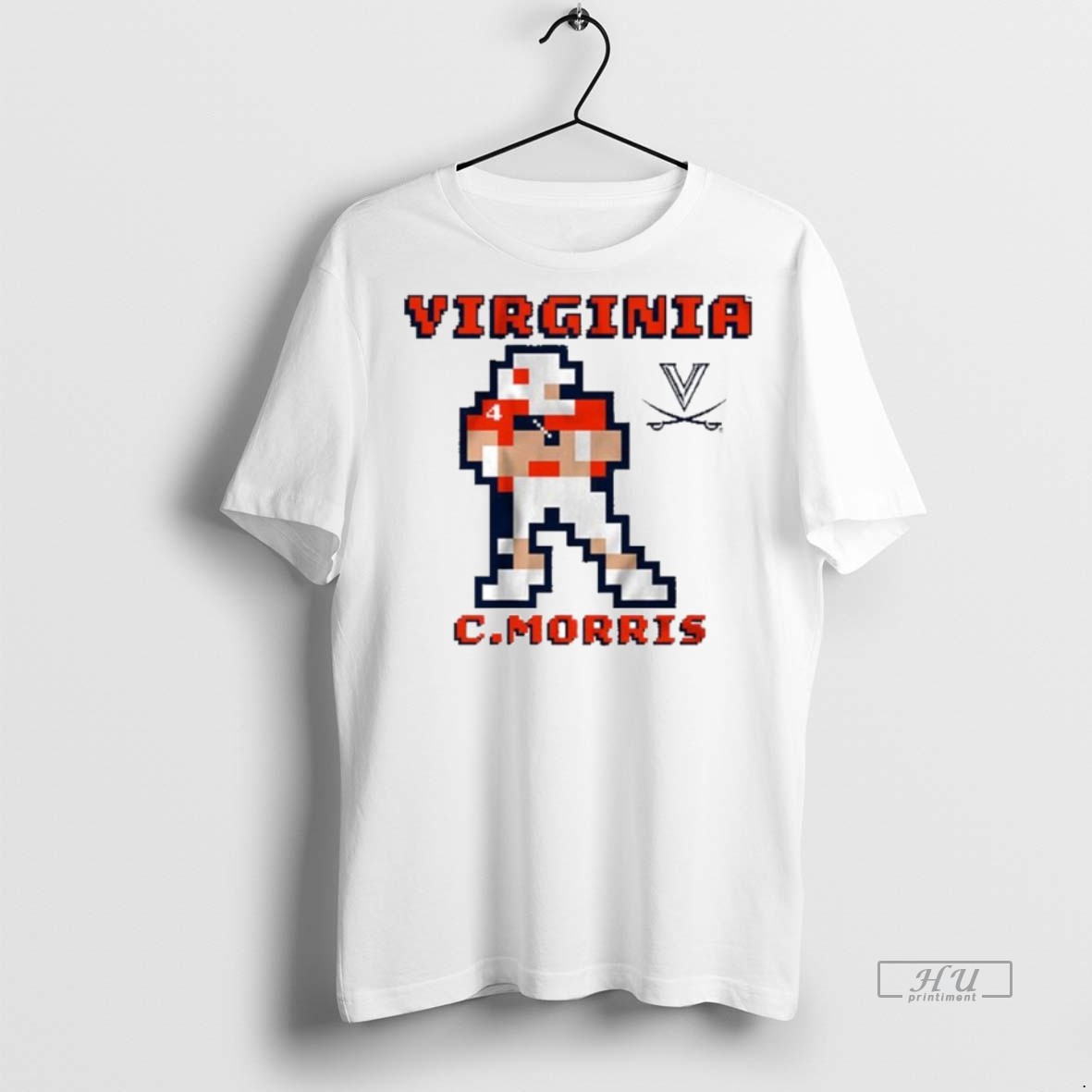 Officials Virginia Cavaliers Chandler Morris Retro Baller Ornaments Tee Shirt Sweater Hoodie