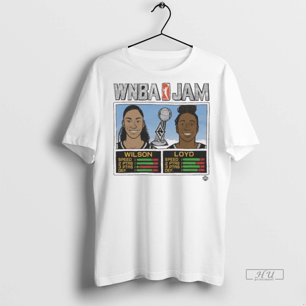 Officials Wnba Jam Las Vegas Aces Basketball 2025 Champs Wilson And Loyd Tee Shirt Sweater Hoodie
