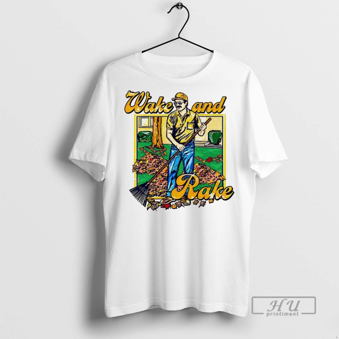 Officials Wake And Raking Leaves In The Fall T Shirt Sweatshirt