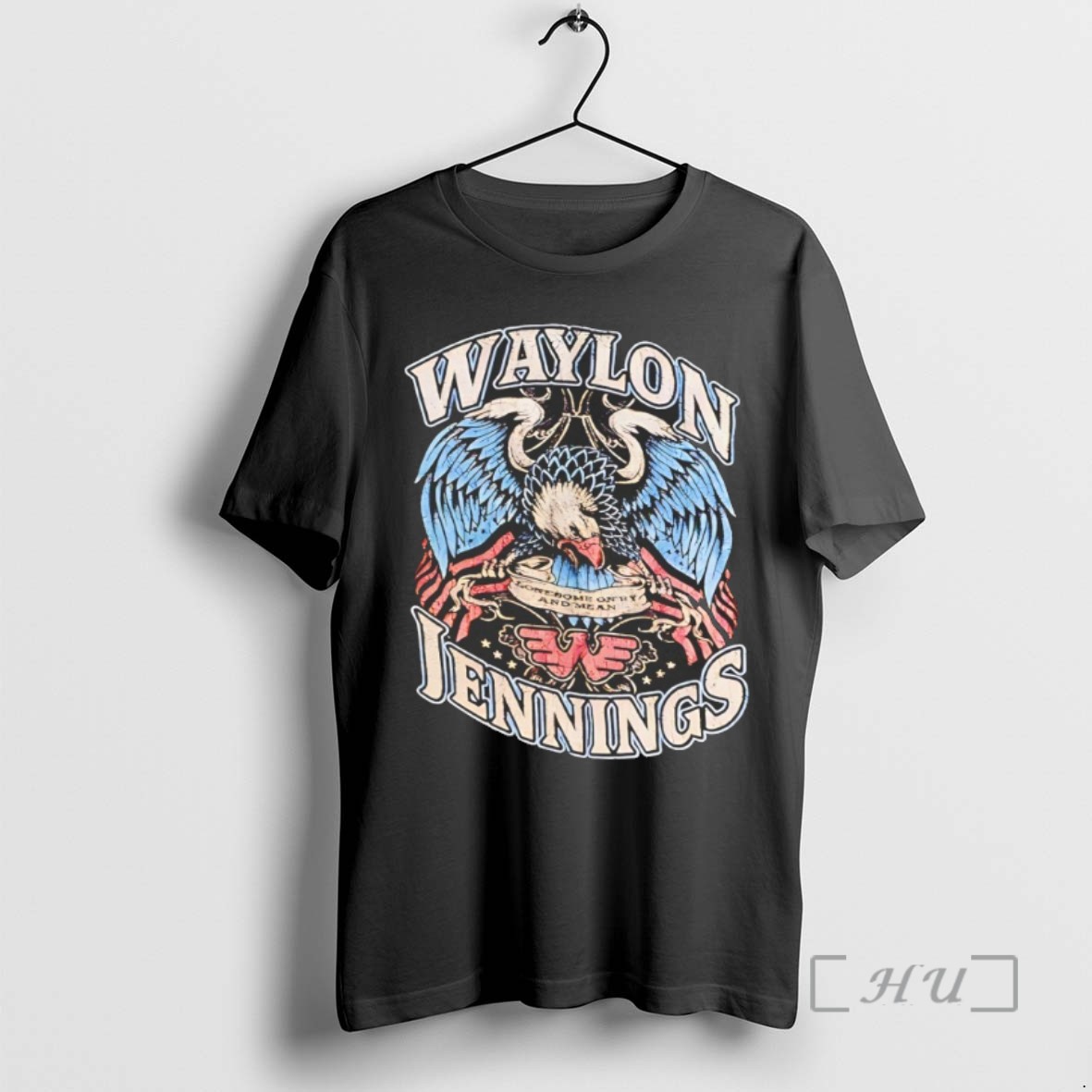 Officials Waylon Jennings Lonesome Onry Mean T Shirt Sweater Hoodie