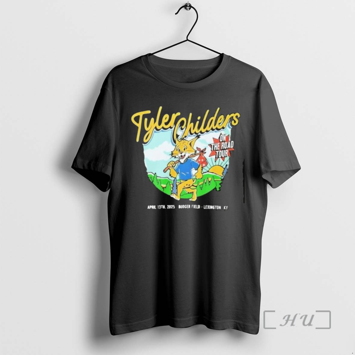 Officials Wildcat Tyler Childers On The Road Tour T Men Tee Shirt Sweater Hoodie