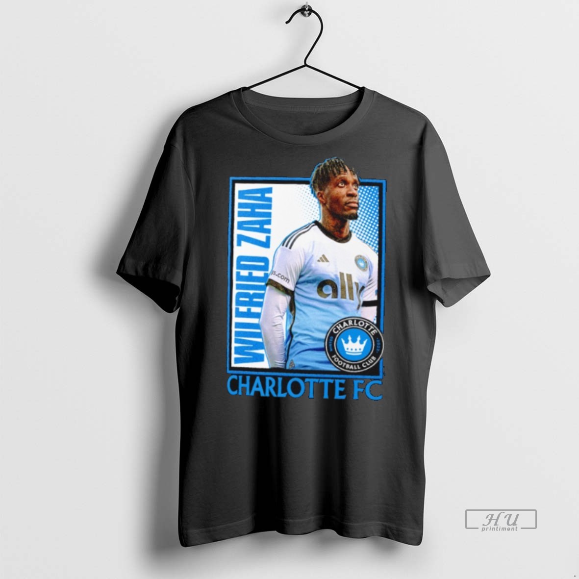 Officials Wilfried Zaha Charlotte Fc Player Program T Shirt Sweater Hoodie
