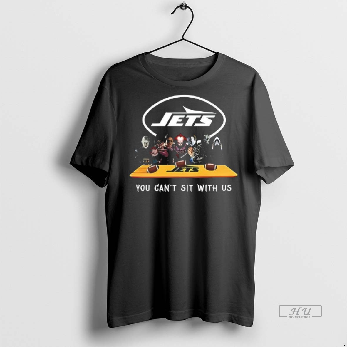 Officials You Cant Sit With Us Jets Football Horror Movies Halloween Tee Shirt Sweater Hoodie