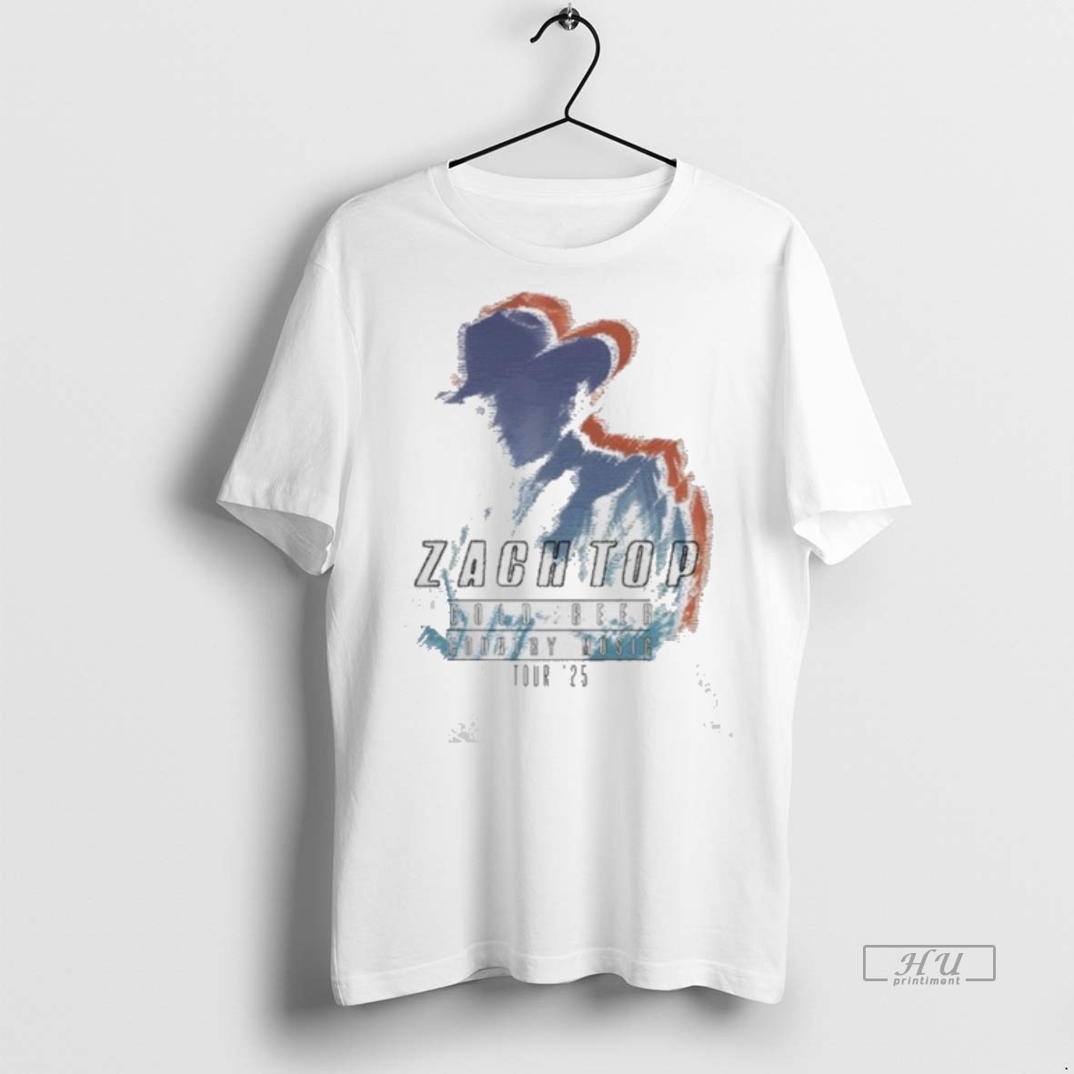 Officials Zach Top Double Zach Cold Beer Country Music Tour 2025 Tee Shirt Sweater Hoodie