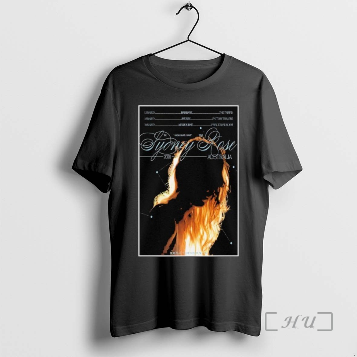 Officials Sydney Rose 2026 Australia Tour T Shirt Sweater Hoodie