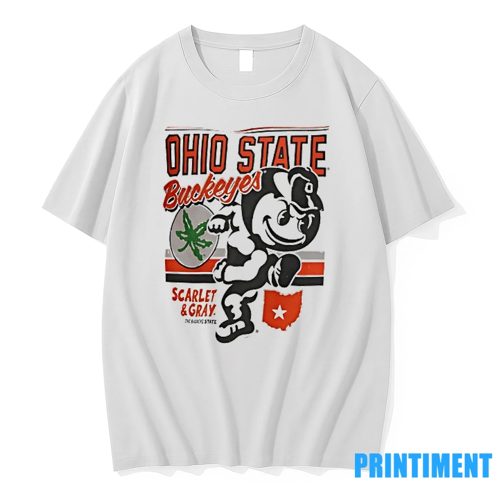 Ohio State Buckeyes Scarlet And Gray Tshirts Sweater Hoodie