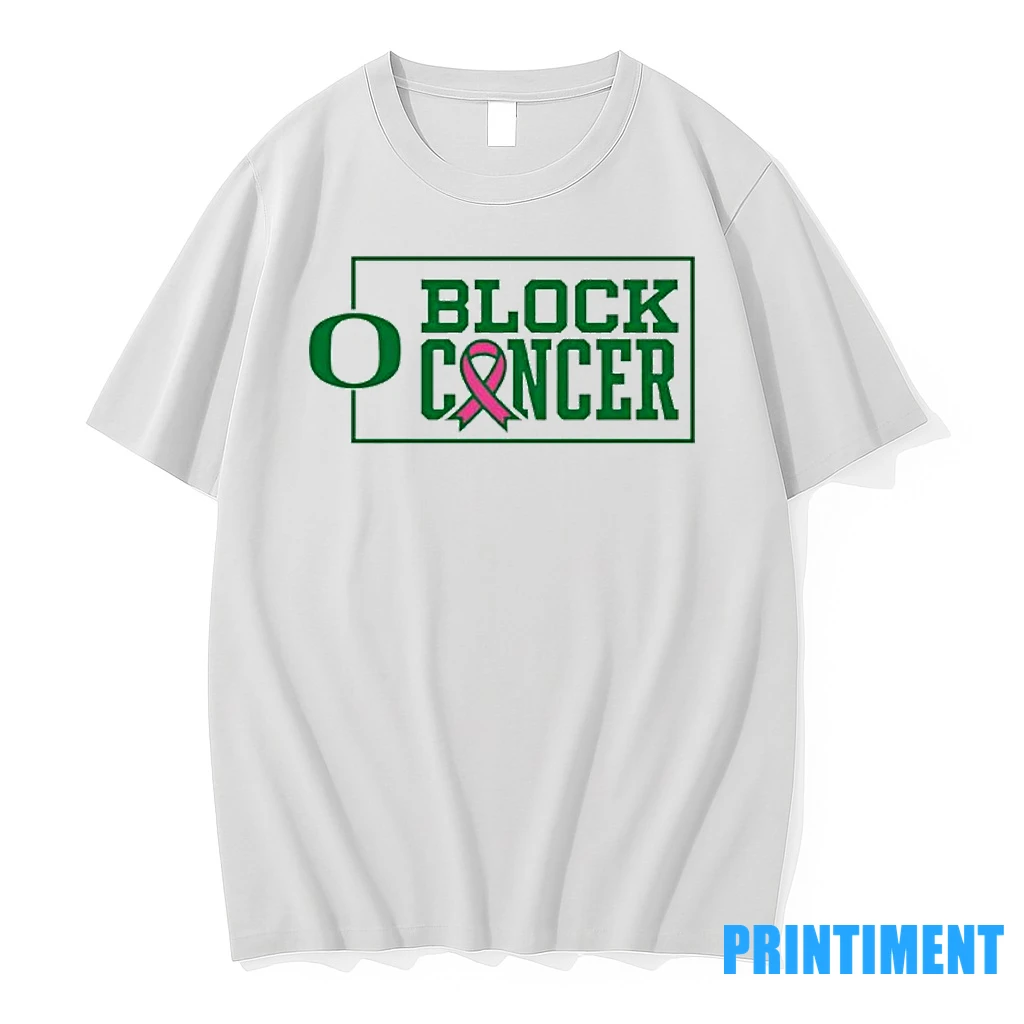 Oregon Ducks Block Cancer Pink Ribbon Tshirts Sweater Hoodie
