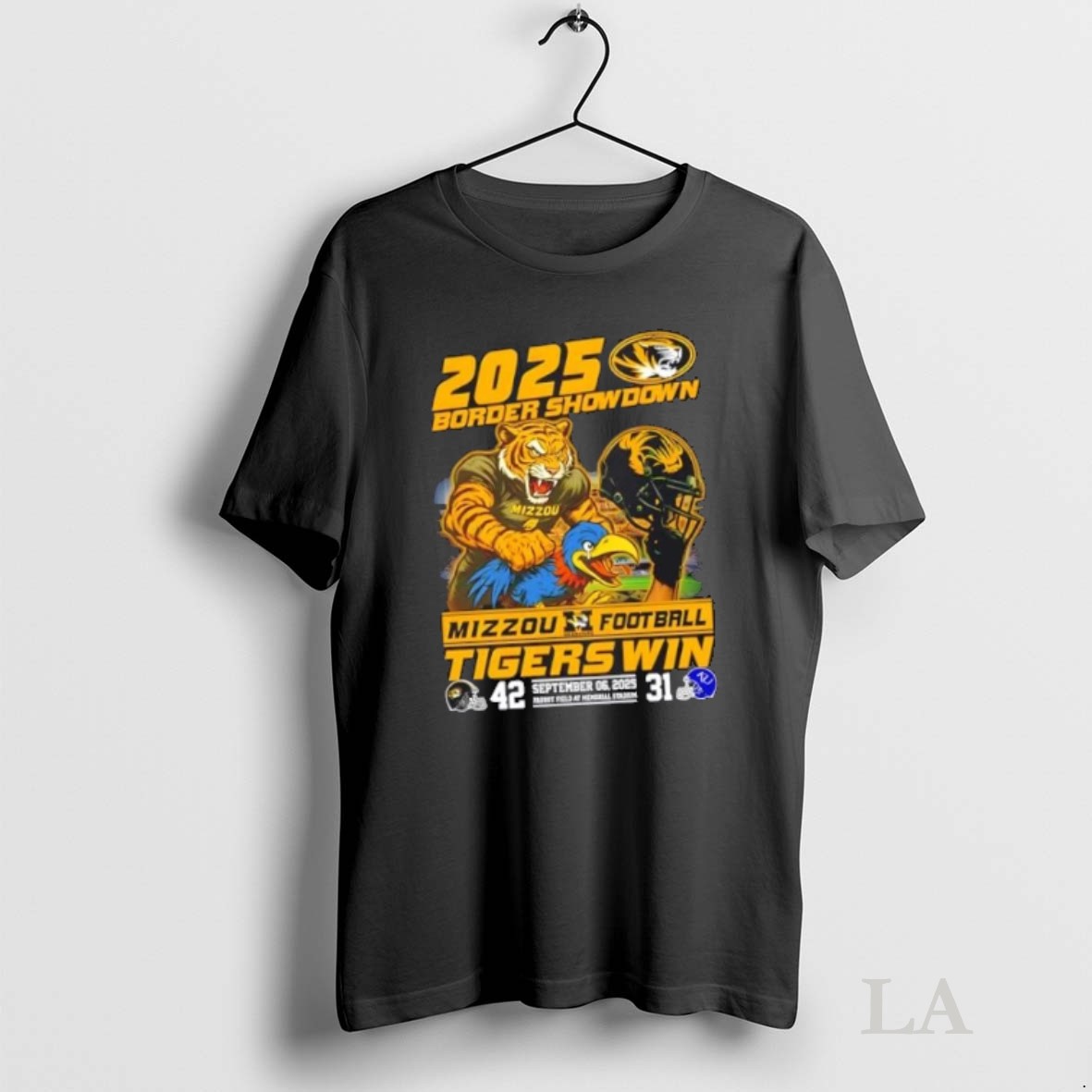 Original 2025 Border Showdown Mizzou Tigers Win The Border Showdown Shirt