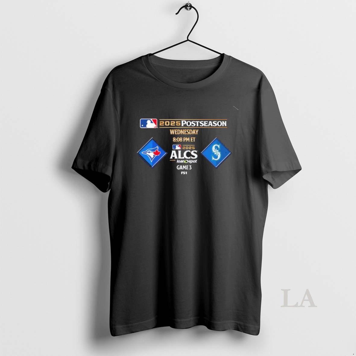 Original 2025 Postseason Alcs Game 3 Toronto Blue Jays Vs Seattle Mariners Shirt