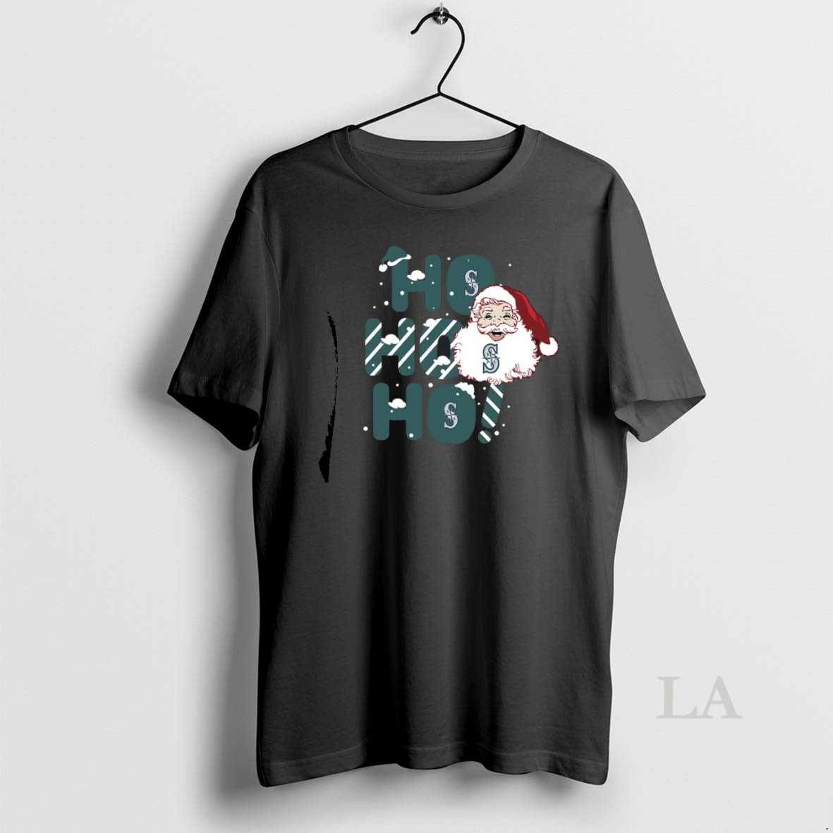 Original 2025 Seattle Mariners Christmas Santa Ho Ho Ho Shirt