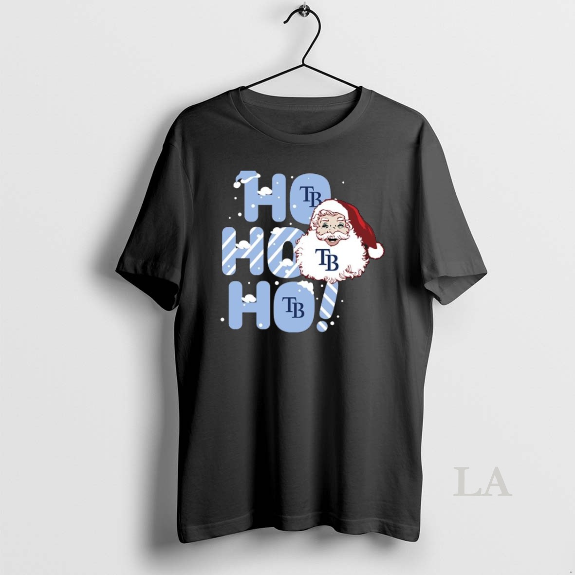 Original 2025 Tampa Bay Rays Christmas Santa Ho Ho Ho Shirt