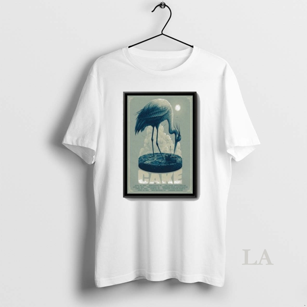 Original 2026 Cake Band Show Alabama Louisiana Shirt