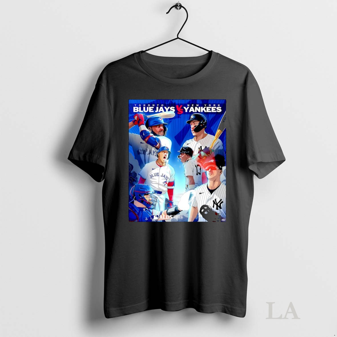 Original Alds 2025 Toronto Blue Jays Vs New York Yankees Matchup Graphic Mlb Photo Shirt