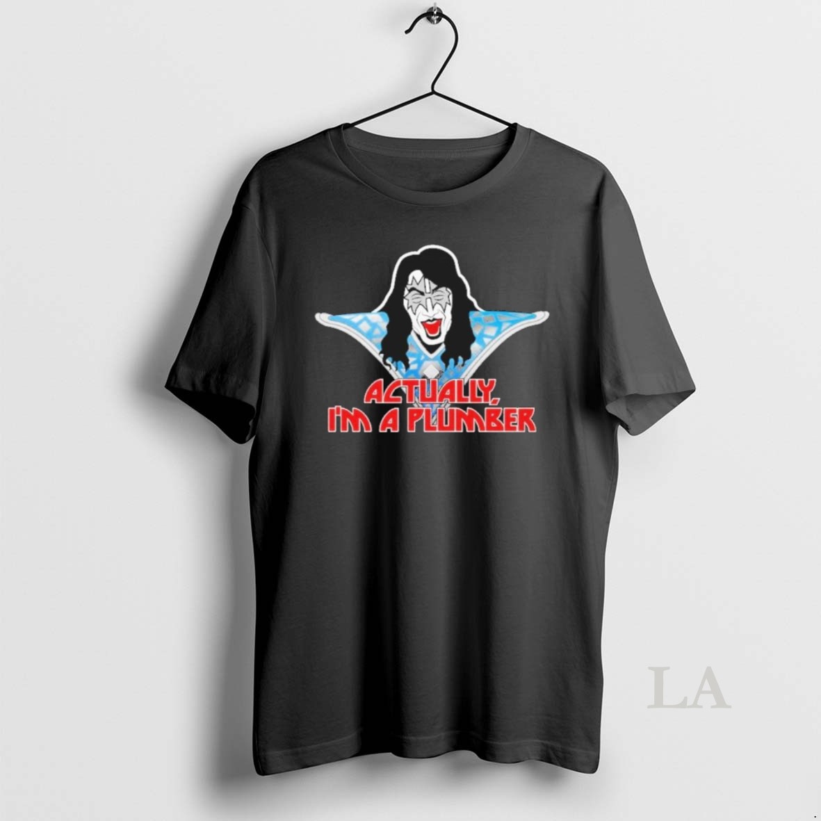 Original Ace Frehley Space Ace Bear Actually Im A Plumber Shirt