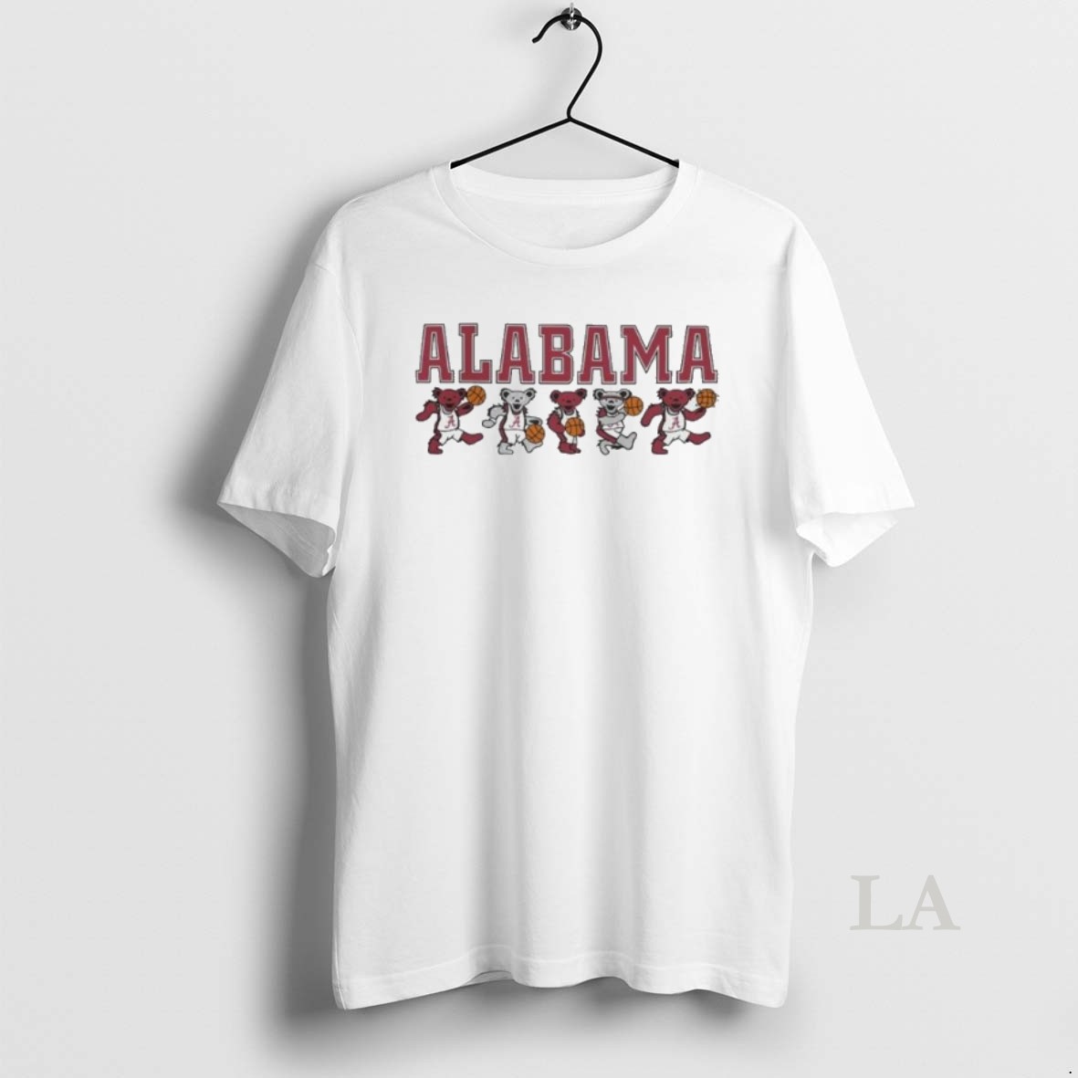 Original Alabama Basketball X Grateful Dead Mascot Bears 2025 Shirt