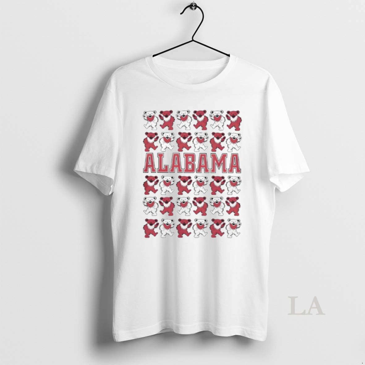 Original Alabama Crimson Tide X Grateful Dead Stacked Bears Shirt