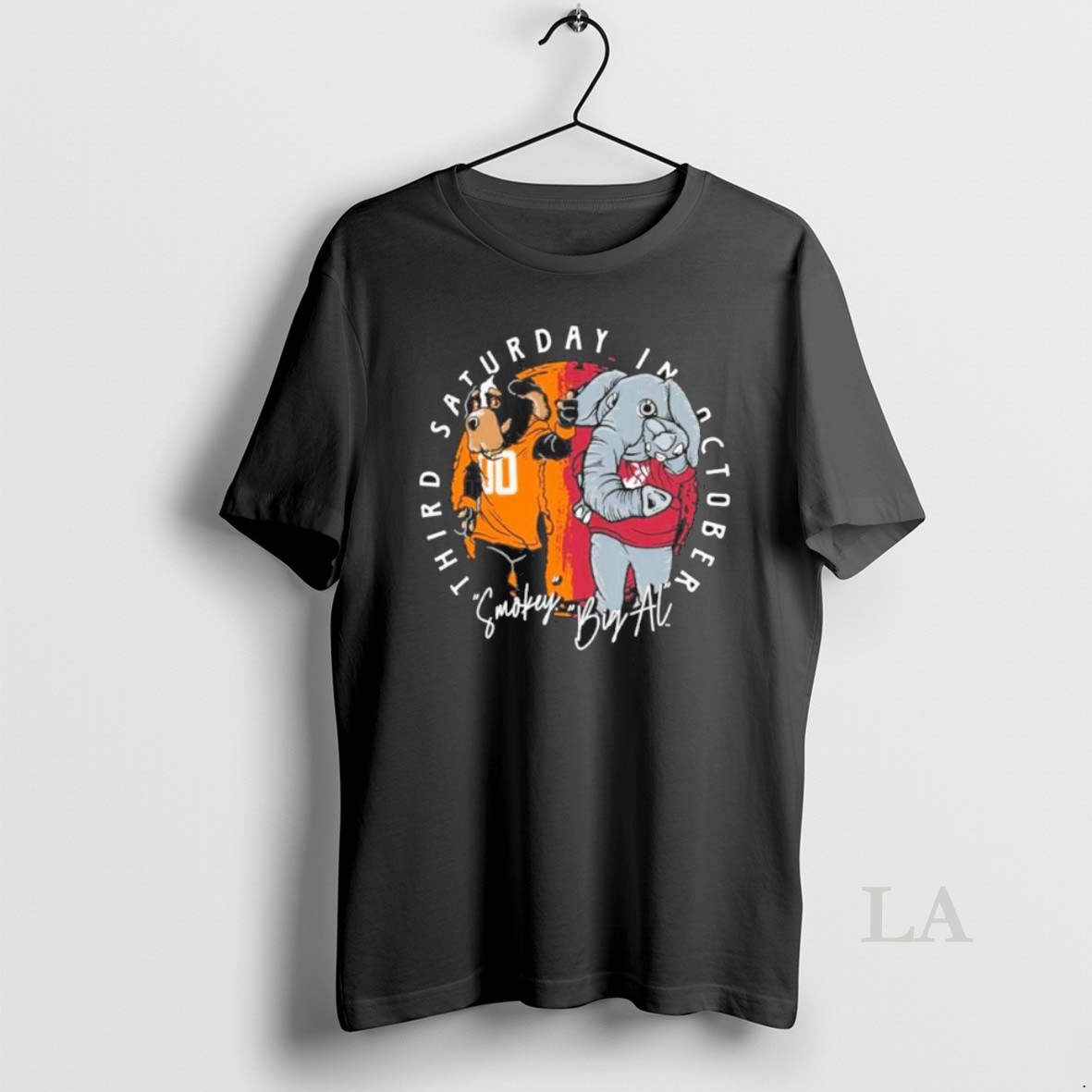 Original Alabama Vs Tennessee 2025 3rd Saturday In October Mascot Shirt