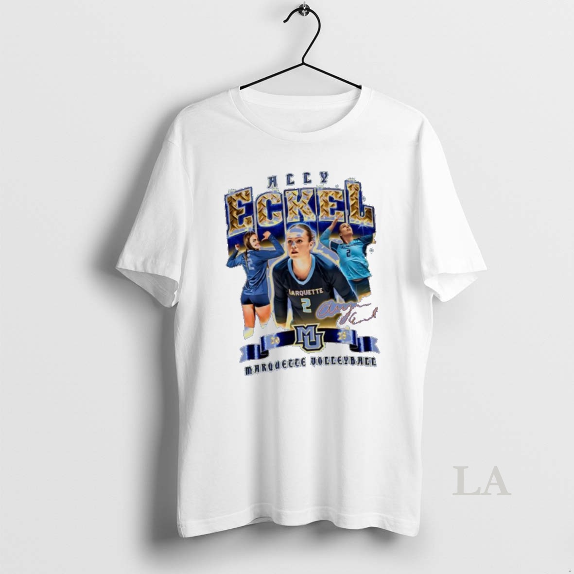 Original Allyson Eckel Triple Player Graphic Signature Shirt