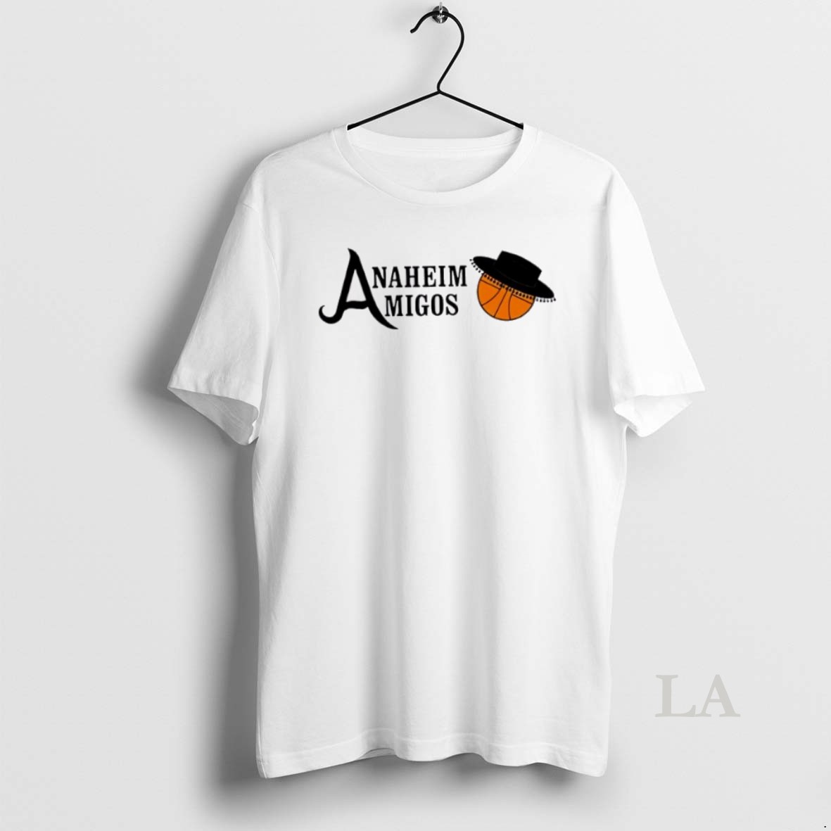 Original Anaheim Amigos Aba Basketball Logo Shirt