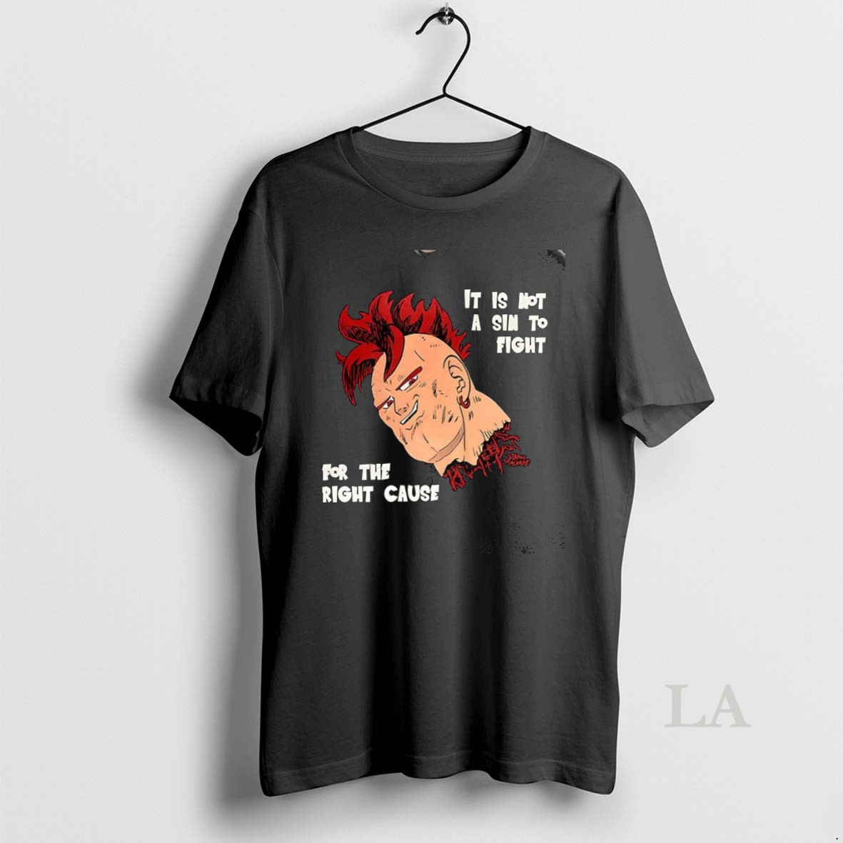 Original Android 16 Dragon Ball Its Not A Sin To Fight For The Right Cause Diablo Macabre Shirt