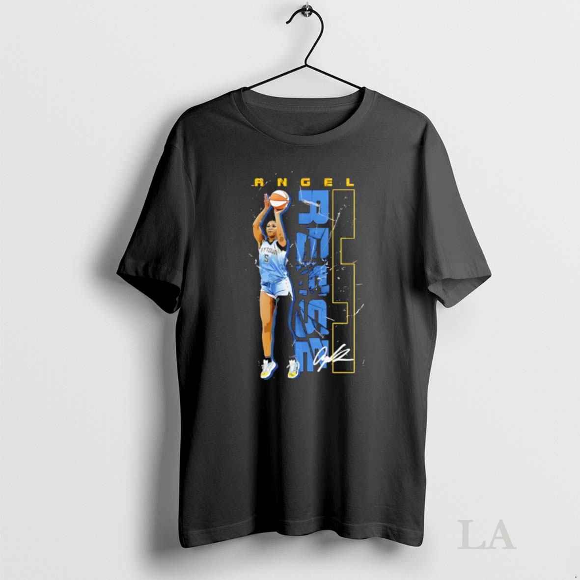 Original Angel Reese 5 Wnba Chicago Sky Player Singature Shirt