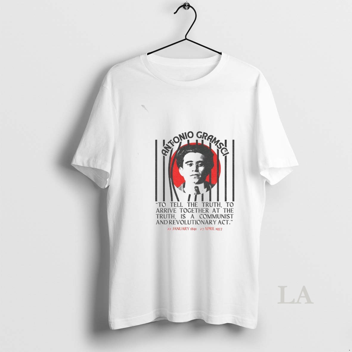 Original Antonio Gramsci Big Face To Tell The Truth To Arrive Together At The Truth Is A Communist Shirt
