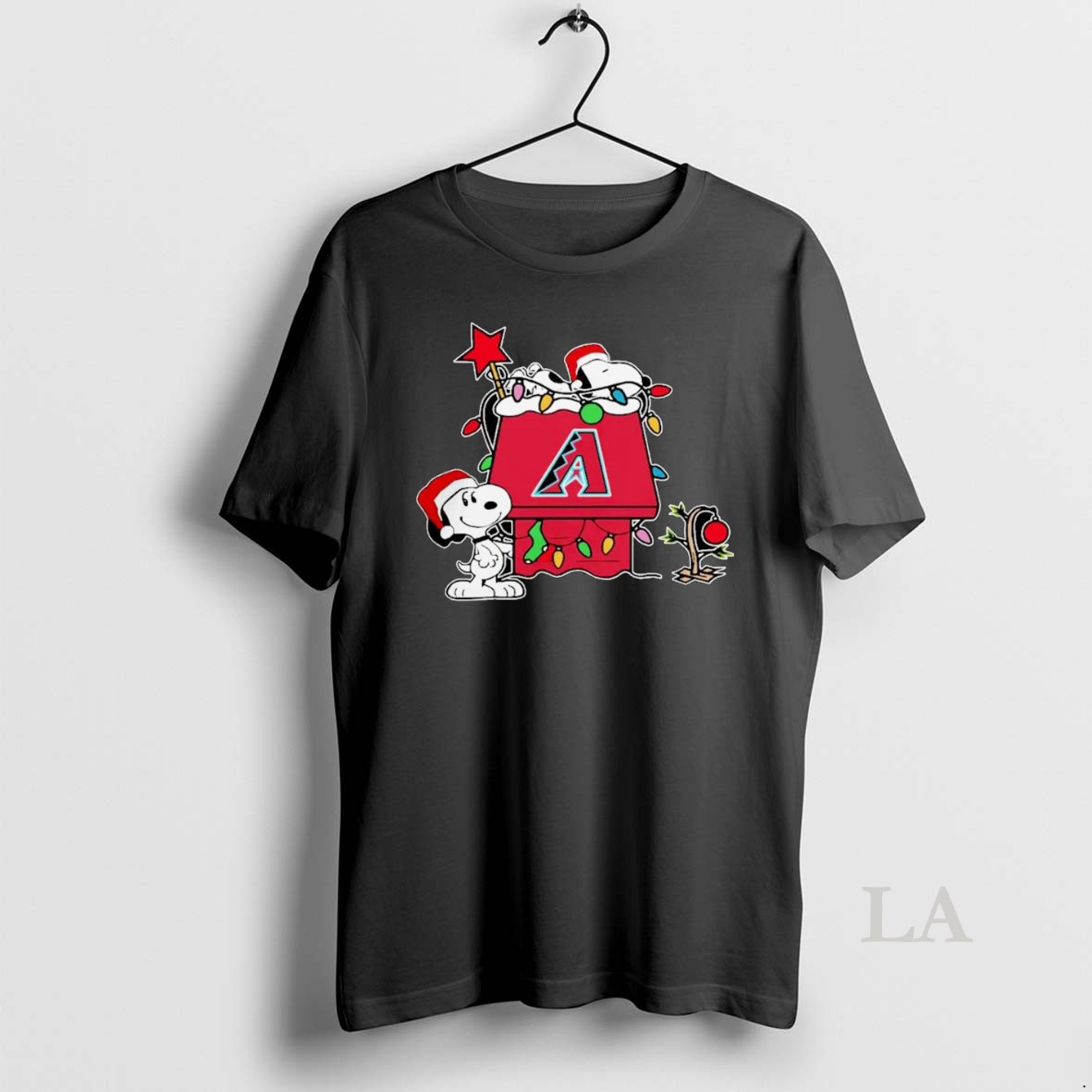 Original Arizona Diamondbacks Snoopy Santa Christmas Holiday 2025 Lights Shirt