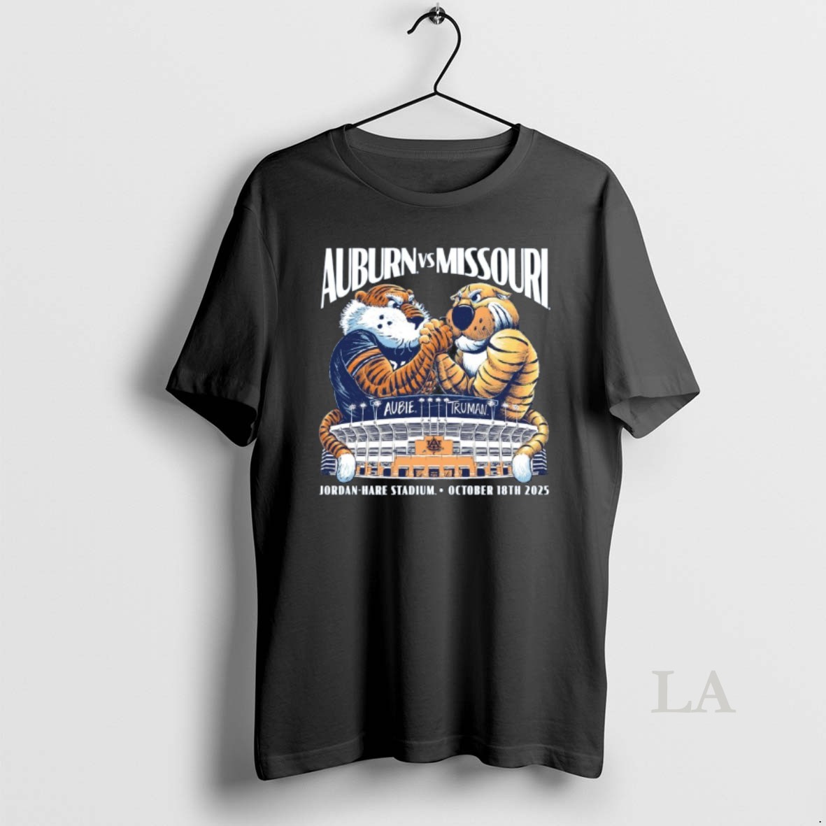 Original Aubie Auburn Vs Truman Missouri Jordan Hare Stadium October 18th 2025 Shirt