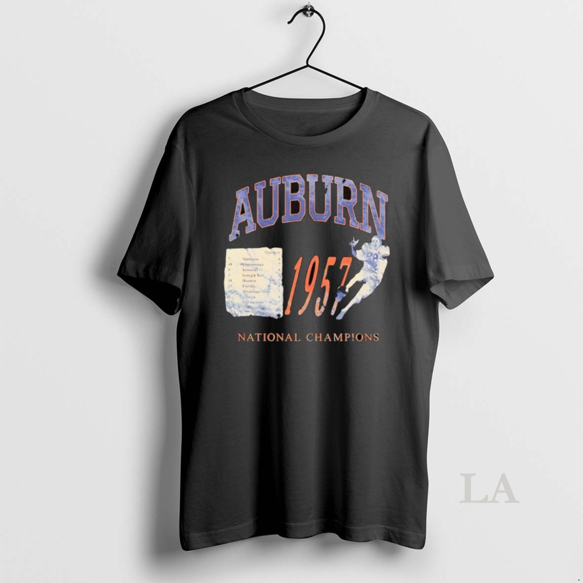 Original Auburn Tigers Football National Champions 1957 Vintage Shirt