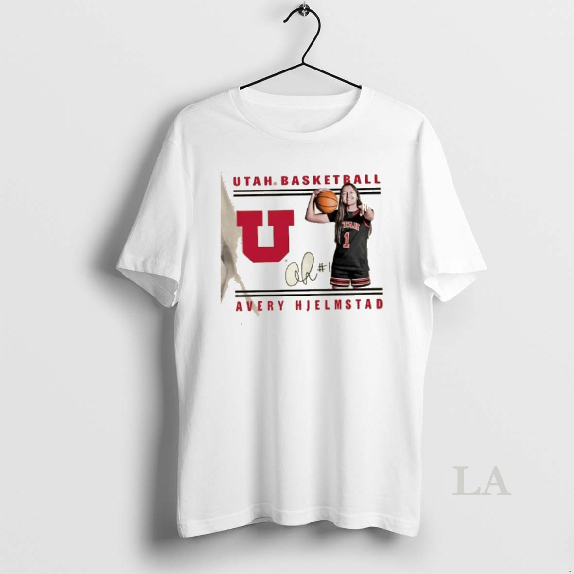 Original Avery Hjelmstad Utah Women Basketball Signature Shirt