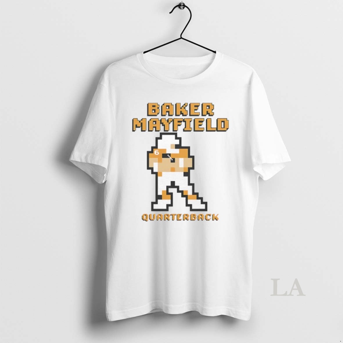 Original Baker Mayfield Quarterback Tampa Bay Buccaneers Football Pixel Shirt