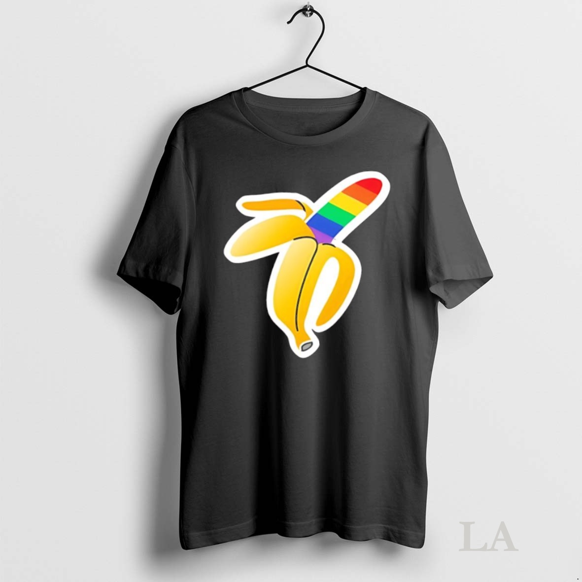 Original Banana Lgbt Pride Collection Rainbow Shirt