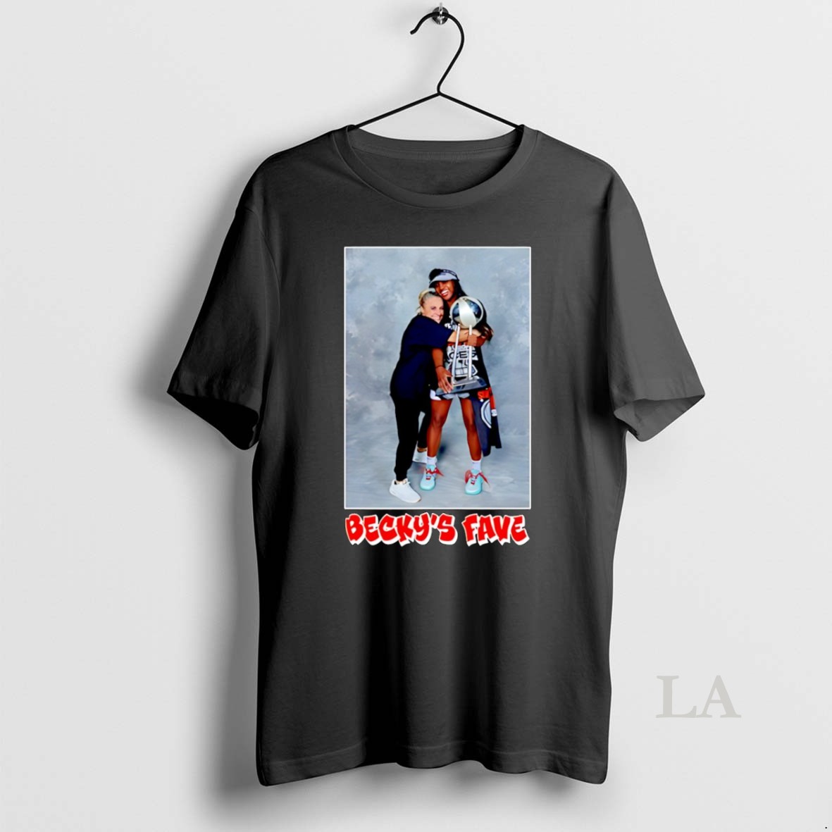 Original Beckys Fave Jackie Becky Hammon And Jackie Young Las Vegas Aces Wnba Shirt