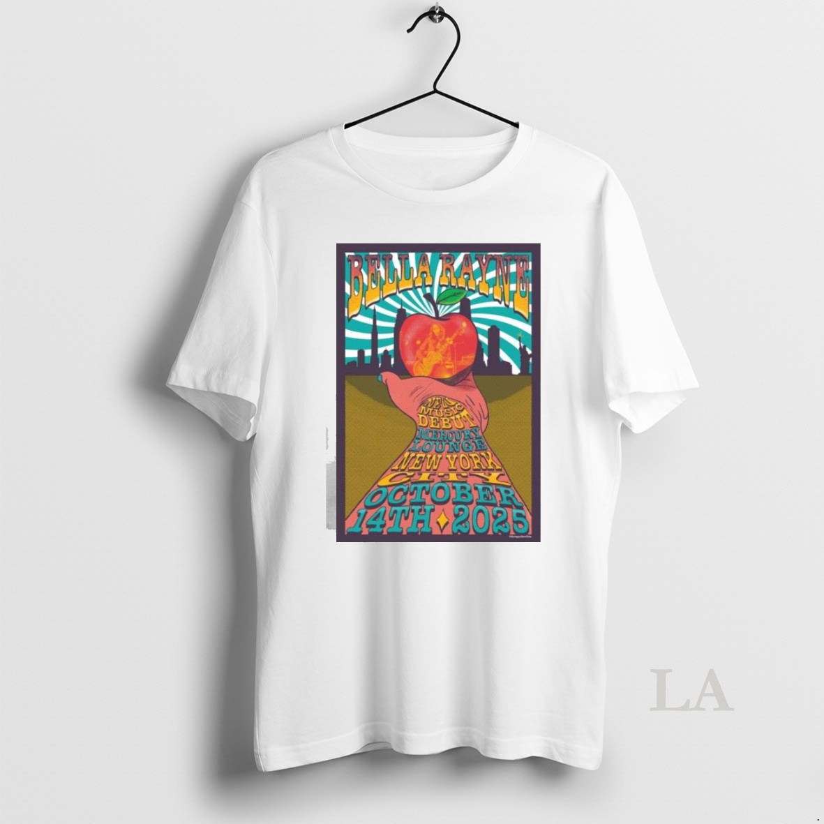 Original Bella Rayne At Mercury Lounge In New York Ny On Oct 14 2025 Shirt