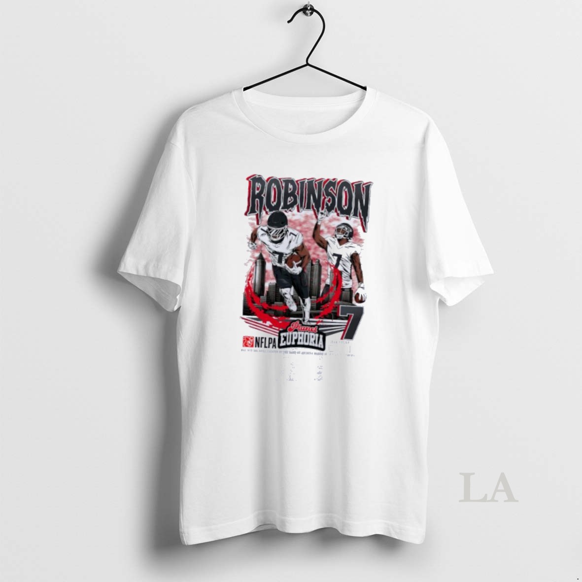 Original Bijan Robinson Atlanta Falcons Nflpa 2025 Shirt