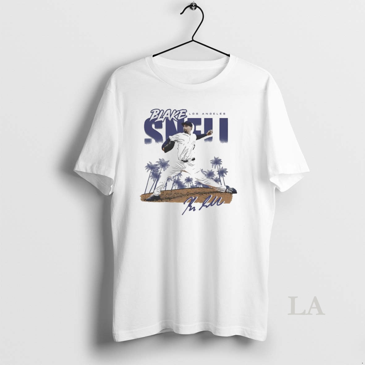 Original Blake Snell Los Angeles Dodgers Dissolve Signature Shirt