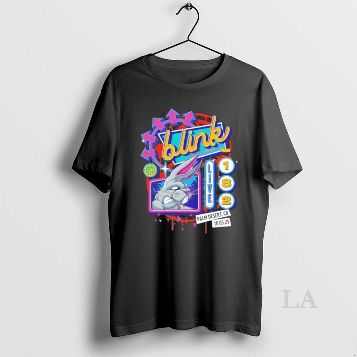 Original Blink 182 Oct 10 2025 Palm Desert Ca Event Shirt