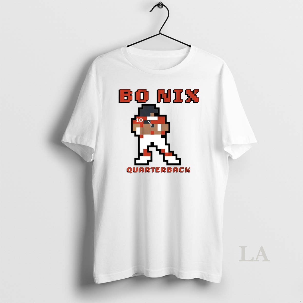 Original Bo Nix Quarterback Baller Pixel Broncos Shirt