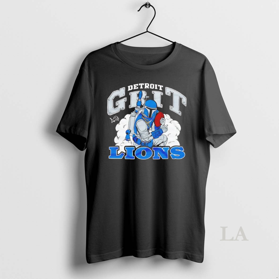 Original Boba Fett Star Wars X Detroit Lions Grit Shirt
