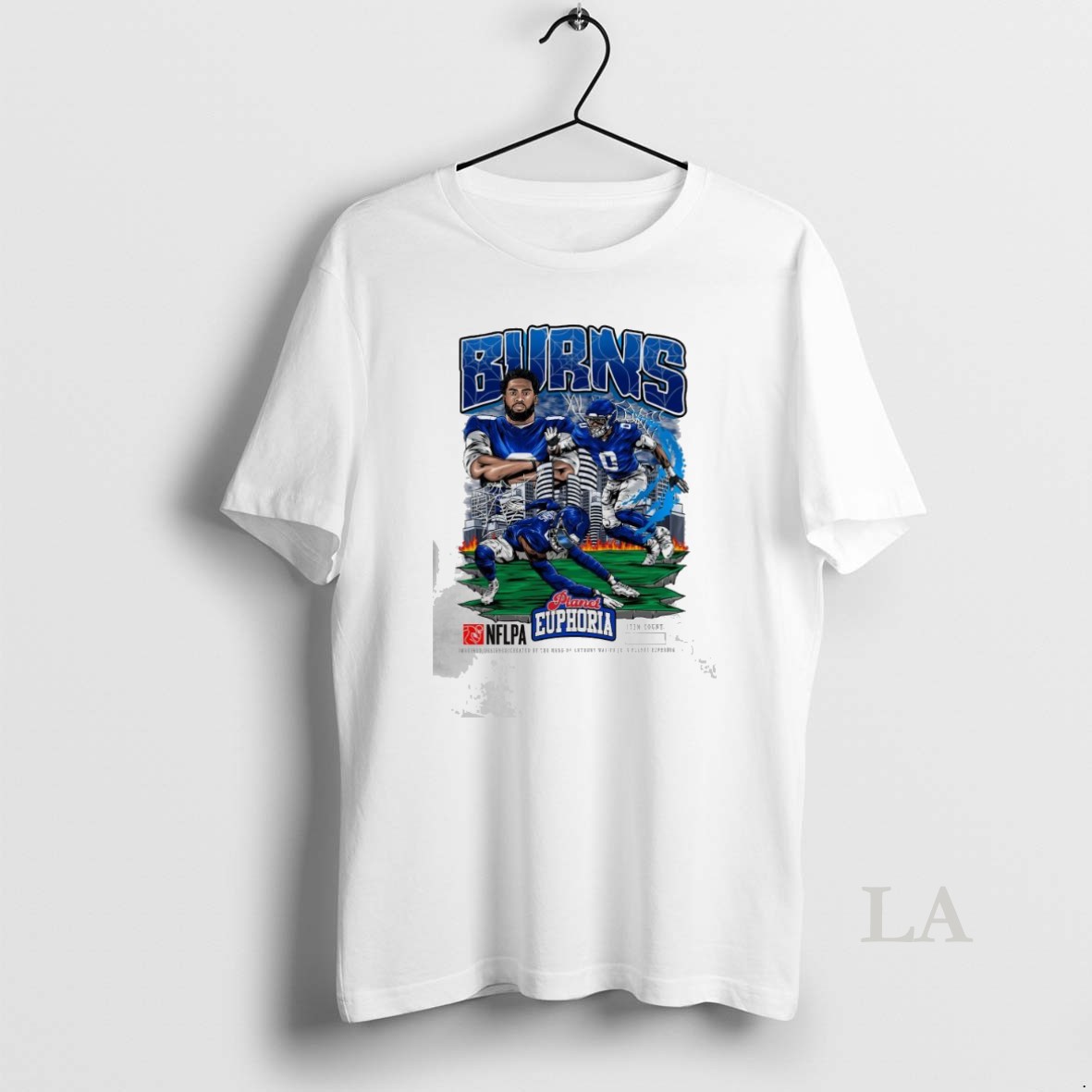 Original Brian Burns New York Giants Nflpa 2025 Shirt