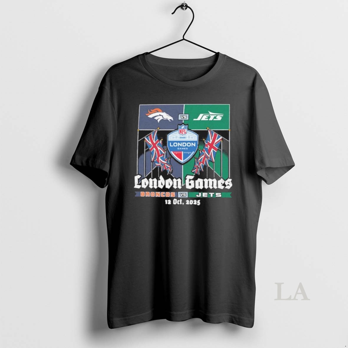 Original Broncos Vs Jets London Games 2025 International Nfl Shirt