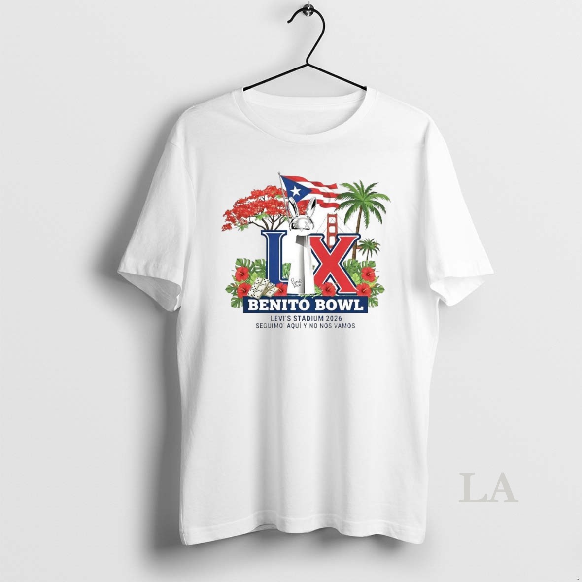 Original Bunny Benito Bowl Lix Levis Stadium 2026 Shirt