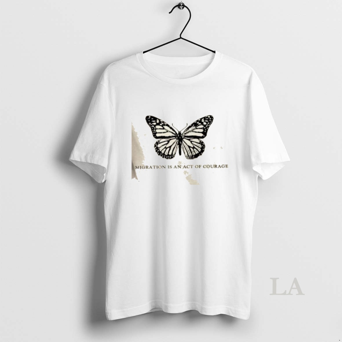 Original Butterfly Migration Is An Act Of Courage Is A Human Right Shirt