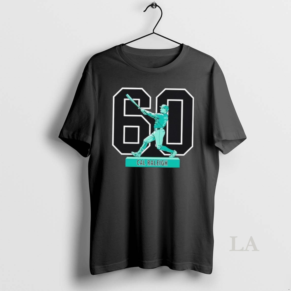 Original Cal Raleigh 60th Home Run Season Shirt