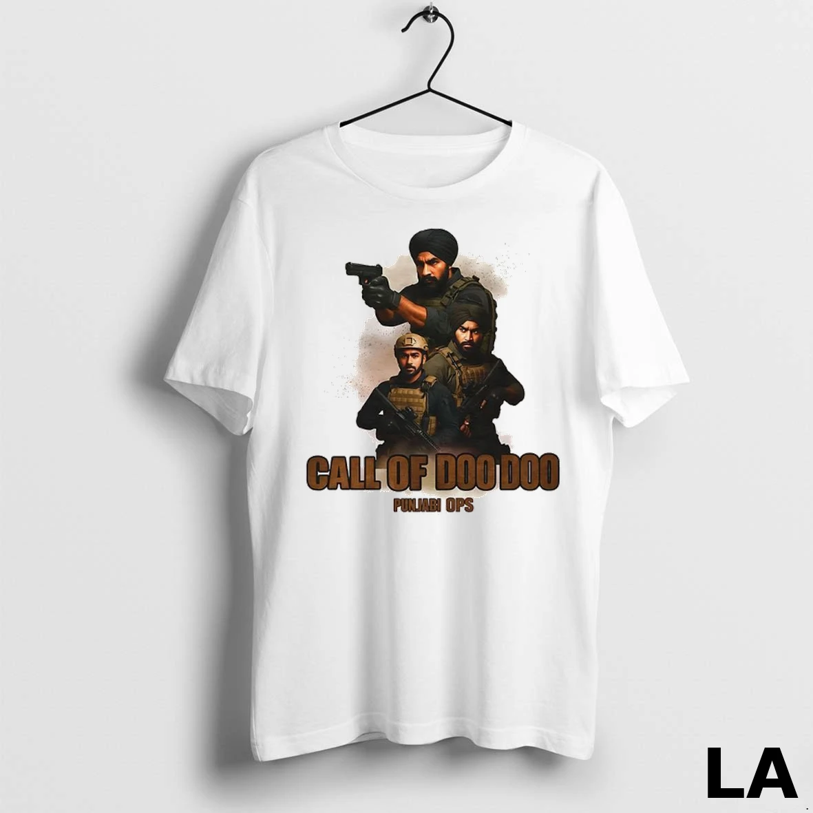 Original Call Of Doo Doo Duty Punjabi Ops Parody Shirt