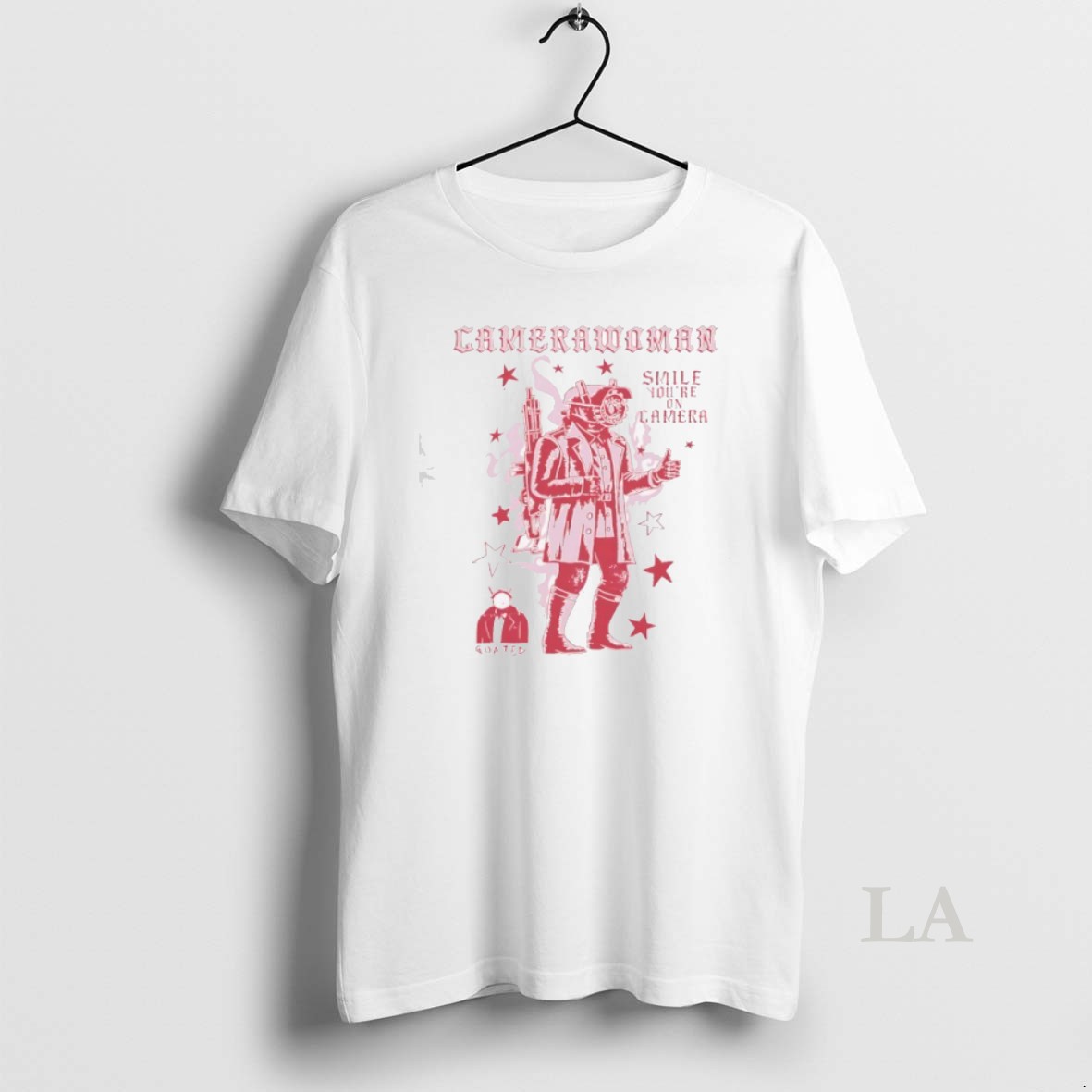 Original Camerawoman Smile Youre On Camera Shirt